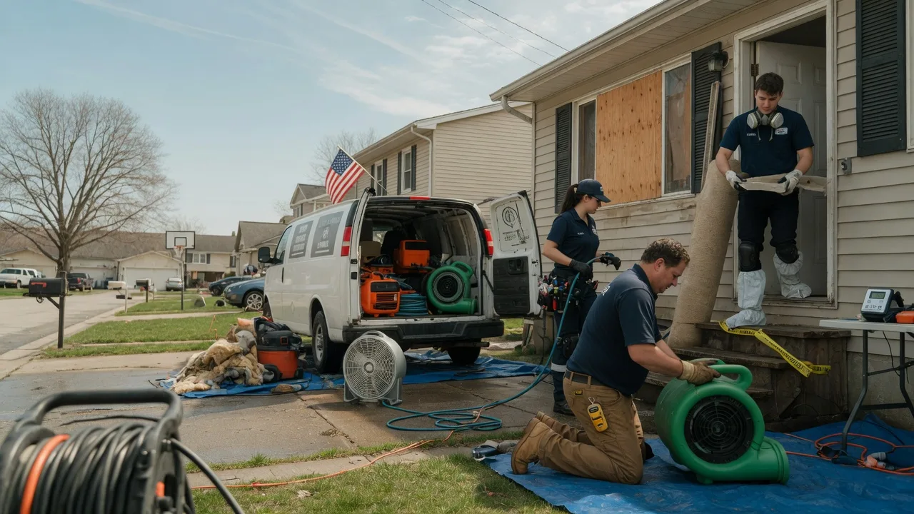 Water Damage Restoration in Green Spring, WV near me